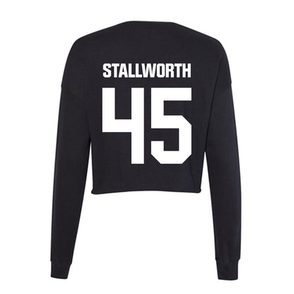 NMSU - NCAA Football : Rocky Stallworth - Women's Cropped Crew Fleece-1