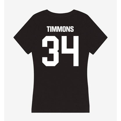NMSU - NCAA Baseball : Carson Timmons - Women's V-Neck T-Shirt-1
