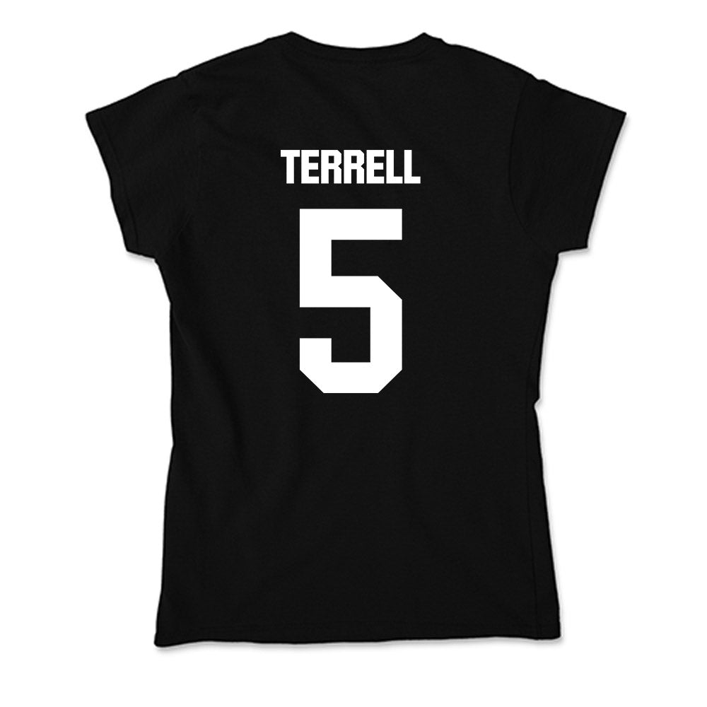 NMSU - NCAA Men's Basketball : Chris Terrell - Soft Style Women’s T-Shirt-1