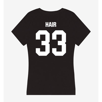 NMSU - NCAA Softball : Joleeanna Hair - Women's V-Neck T-Shirt-1