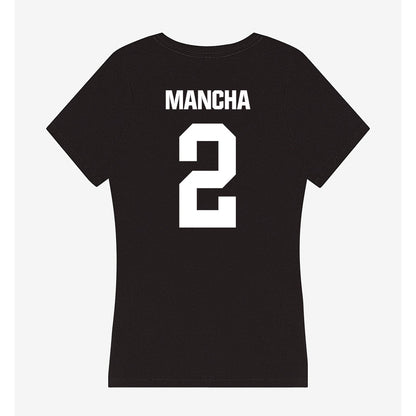 NMSU - NCAA Softball : Jaileen Mancha - Women's V-Neck T-Shirt-1