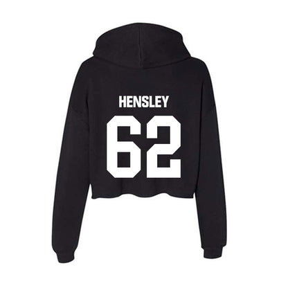 NMSU - NCAA Football : EZRA HENSLEY - Women's Crop Fleece Hoodie-1