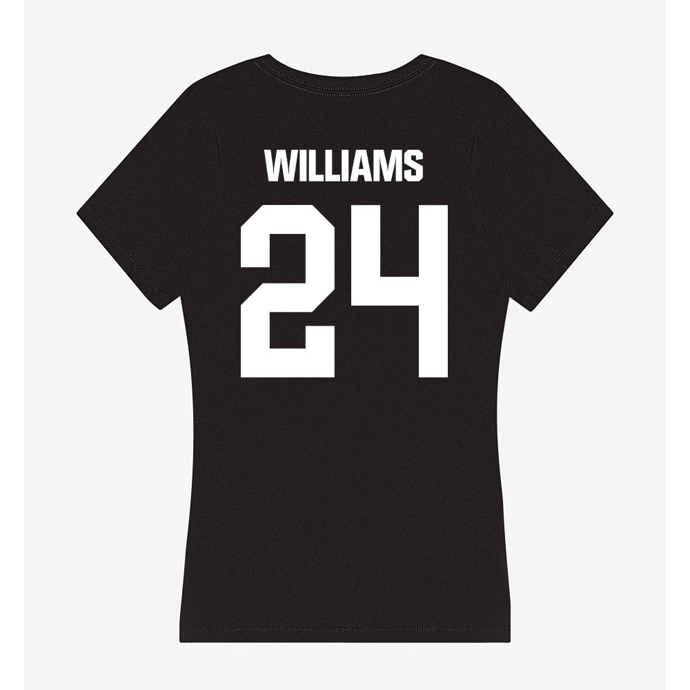 NMSU - NCAA Football : Drake Williams - Women's V-Neck T-Shirt-1