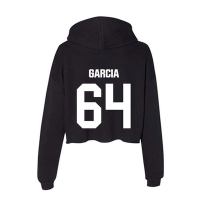 NMSU - NCAA Football : Sam Garcia - Women's Crop Fleece Hoodie-1