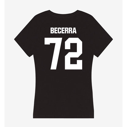 NMSU - NCAA Football : Merrick Becerra - Women's V-Neck T-Shirt-1