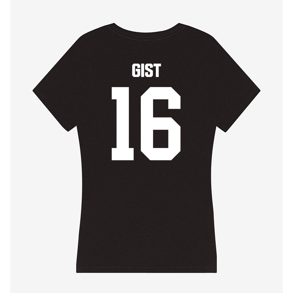 NMSU - NCAA Women's Soccer : Zoey Gist - Women's V-Neck T-Shirt-1
