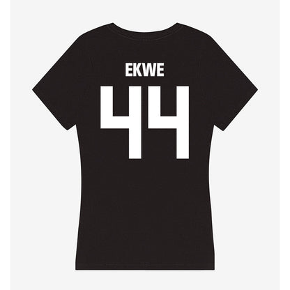 NMSU - NCAA Men's Basketball : Augustine Ekwe - Women's V-Neck T-Shirt-1