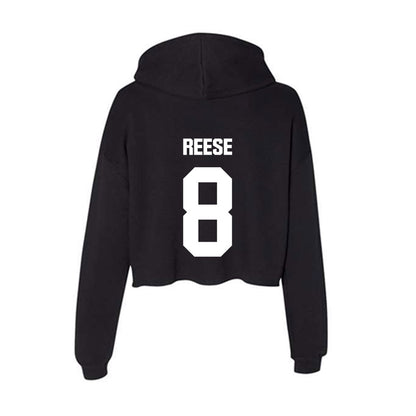 NMSU - NCAA Baseball : Cooper Reese - Women's Crop Fleece Hoodie-1