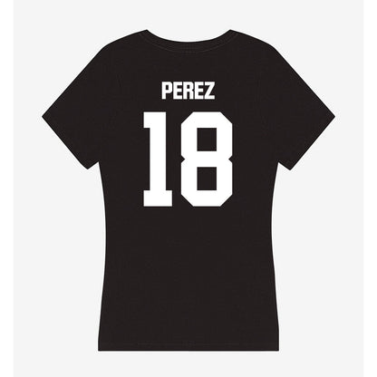 NMSU - NCAA Softball : Destiny Perez - Women's V-Neck T-Shirt-1