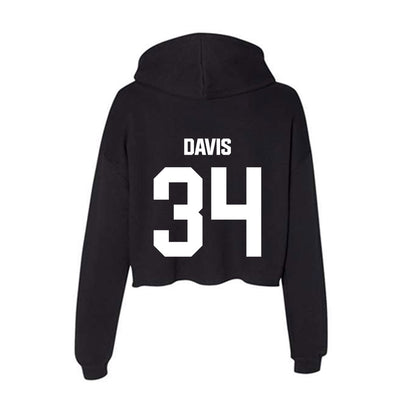 NMSU - NCAA Football : Zaiden Davis - Women's Crop Fleece Hoodie-1