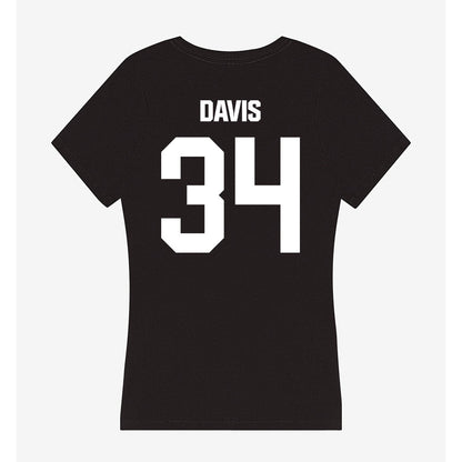 NMSU - NCAA Football : Zaiden Davis - Women's V-Neck T-Shirt-1