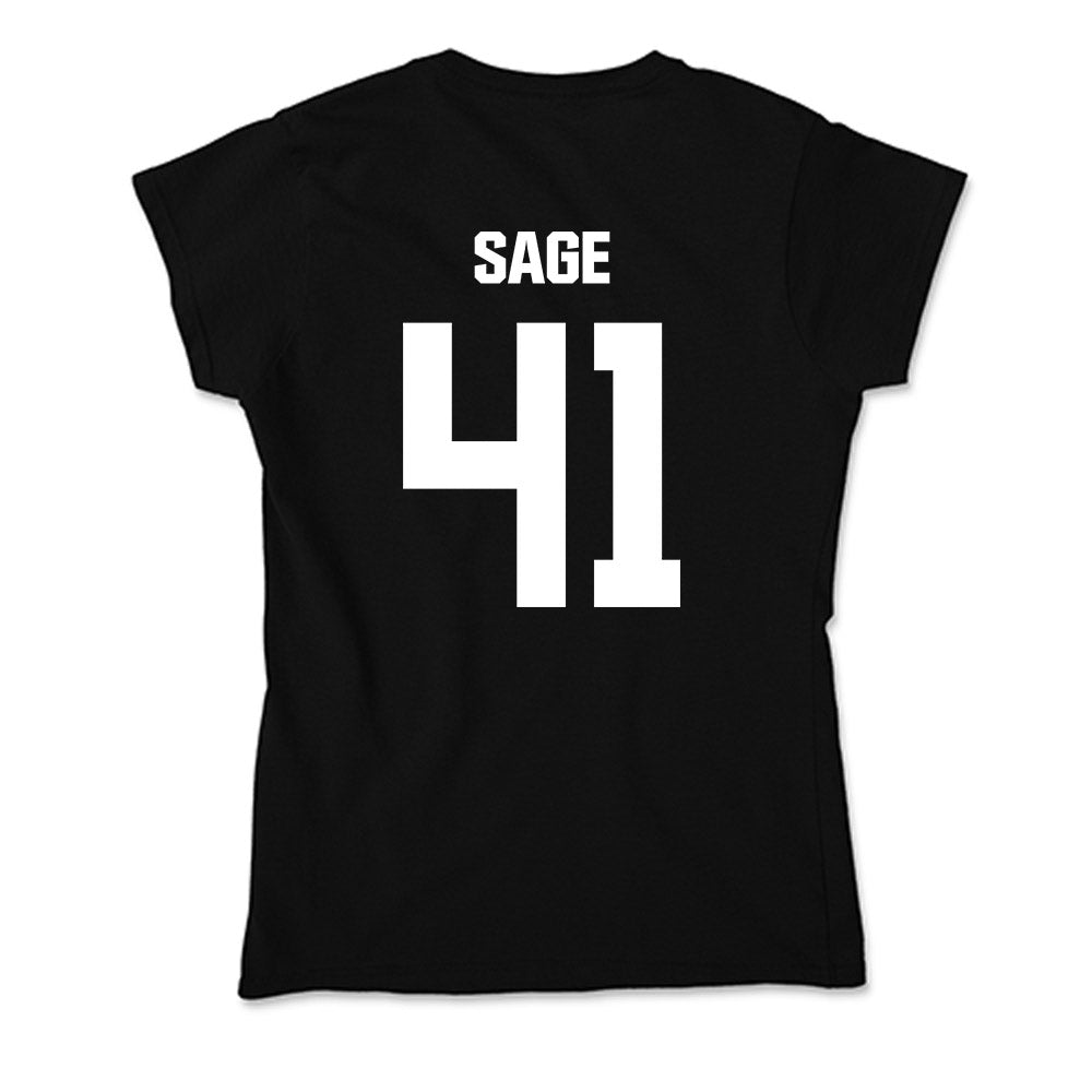 NMSU - NCAA Football : Braydyn Sage - Soft Style Women’s T-Shirt-1