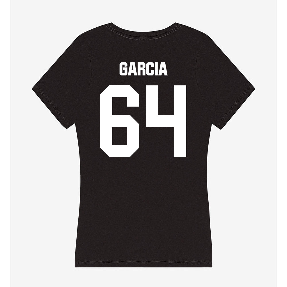 NMSU - NCAA Football : Sam Garcia - Women's V-Neck T-Shirt-1