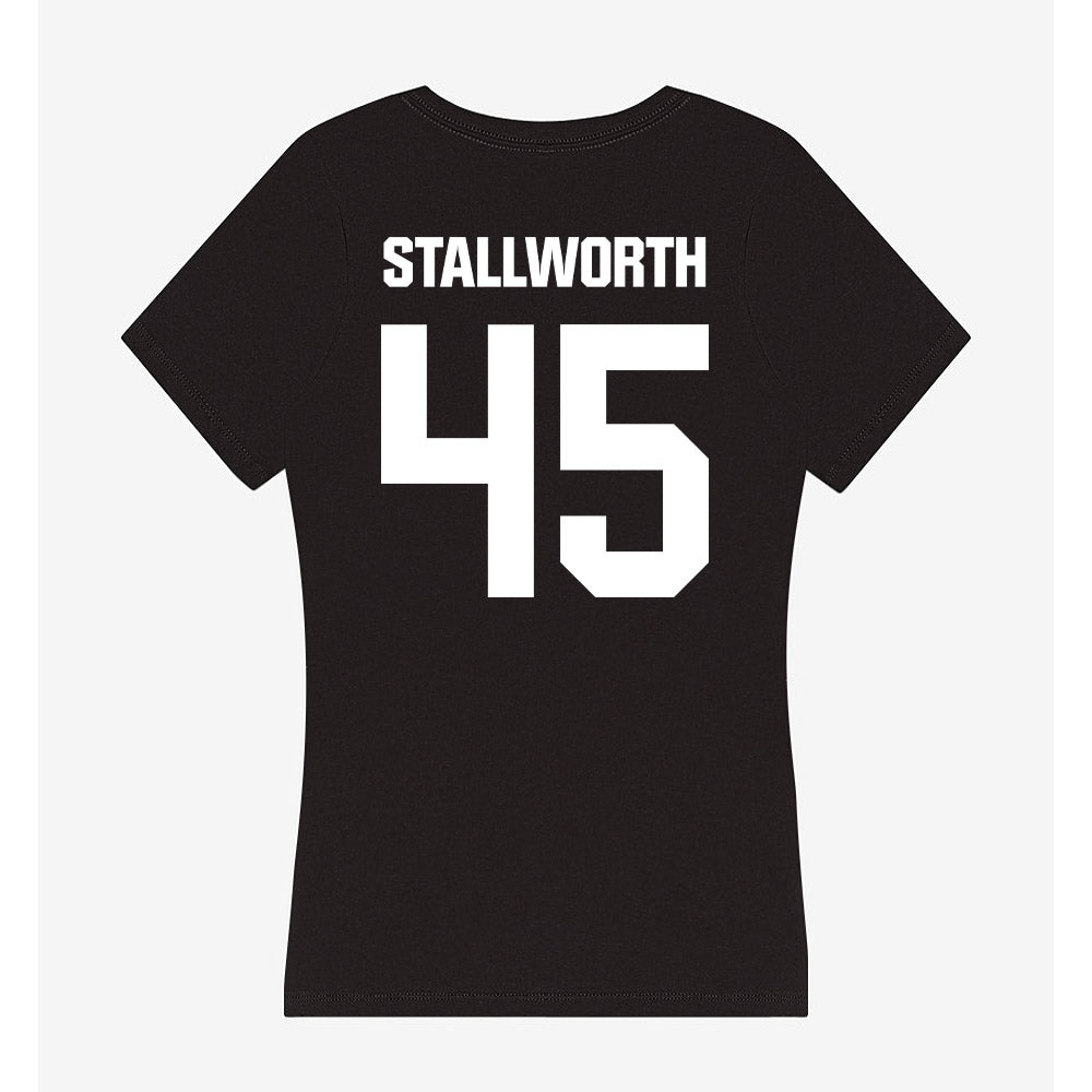 NMSU - NCAA Football : Rocky Stallworth - Women's V-Neck T-Shirt-1
