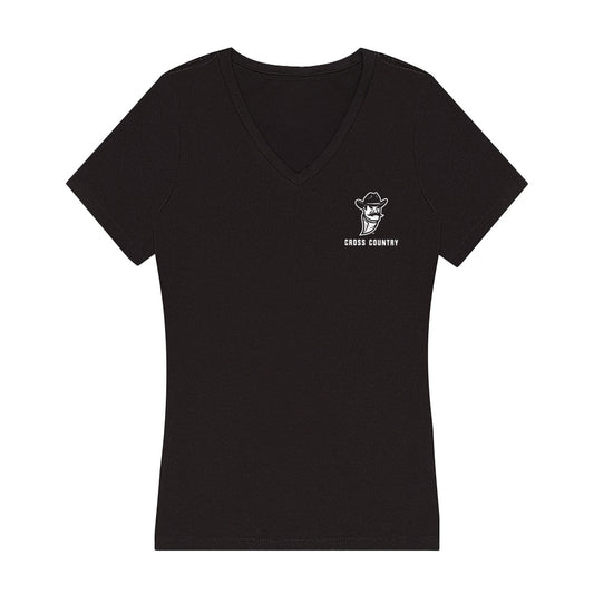 NMSU - NCAA Women's Cross Country : Nia Allison - Women's V-Neck T-Shirt-0