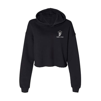 NMSU - NCAA Women's Track & Field : Kamryn Cadle - Women's Crop Fleece Hoodie-0