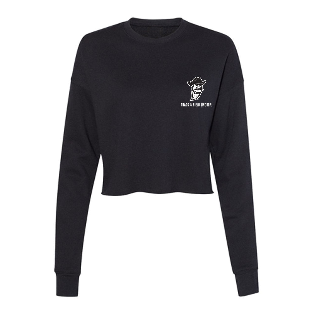 NMSU - NCAA Women's Track & Field : T'Erica Boyd - Women's Cropped Crew Fleece-0