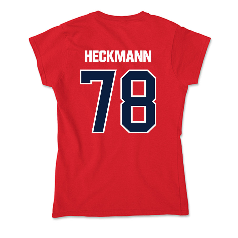 Liberty - NCAA Football : Blake Heckmann - Soft Style Women’s T-Shirt-1