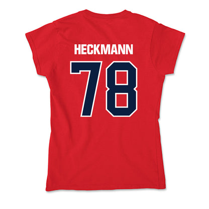 Liberty - NCAA Football : Blake Heckmann - Soft Style Women’s T-Shirt-1