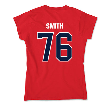 Liberty - NCAA Football : Gabe Smith - Soft Style Women’s T-Shirt-1