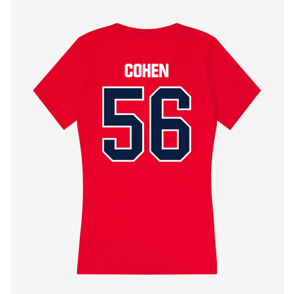 Liberty - NCAA Football : Samuel Cohen - Women's V-Neck T-Shirt-1