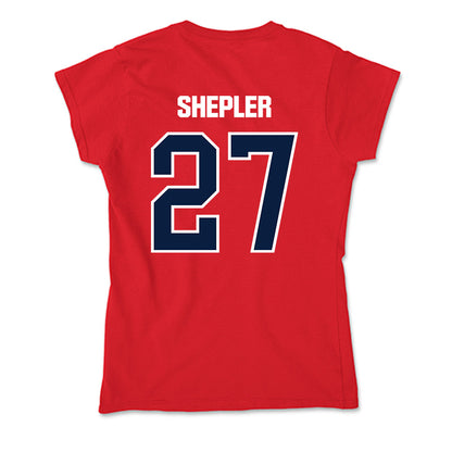 Liberty - NCAA Football : Clayton Shepler - Soft Style Women’s T-Shirt-1