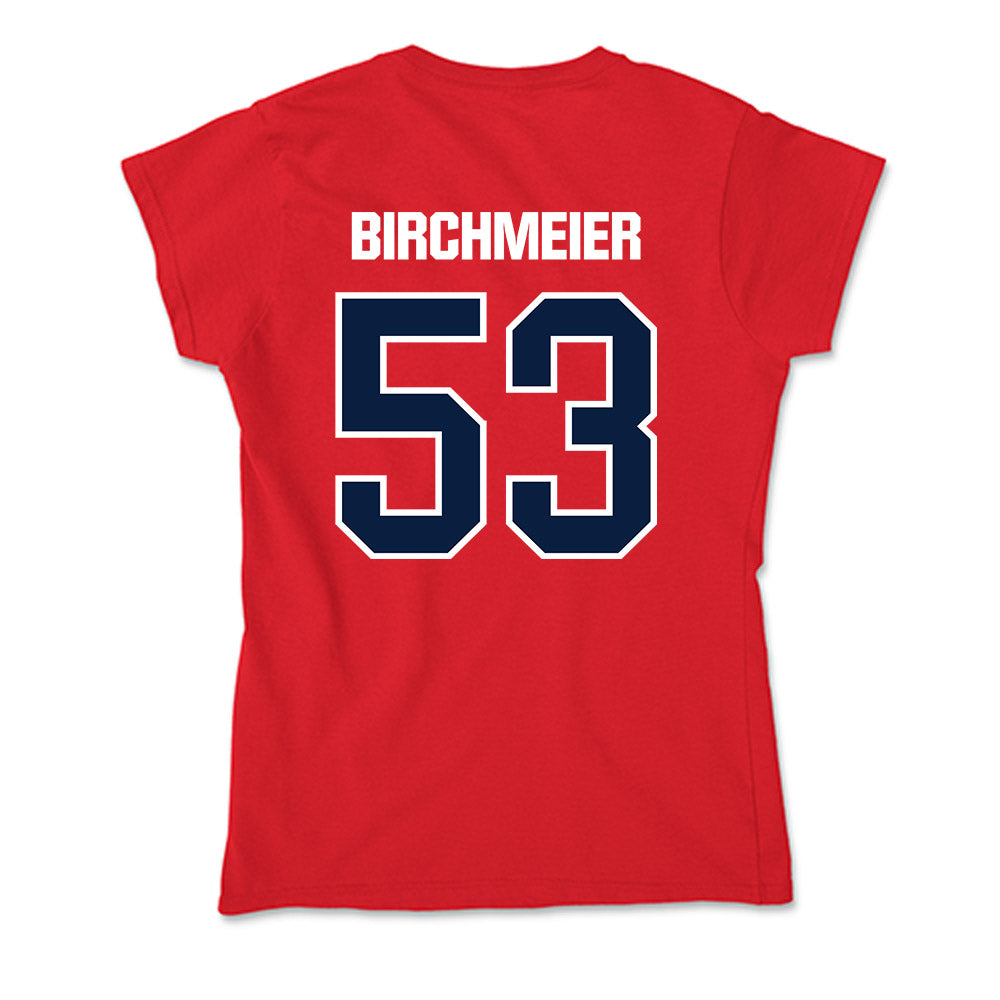 Liberty - NCAA Football : Alex Birchmeier - Soft Style Women’s T-Shirt-1