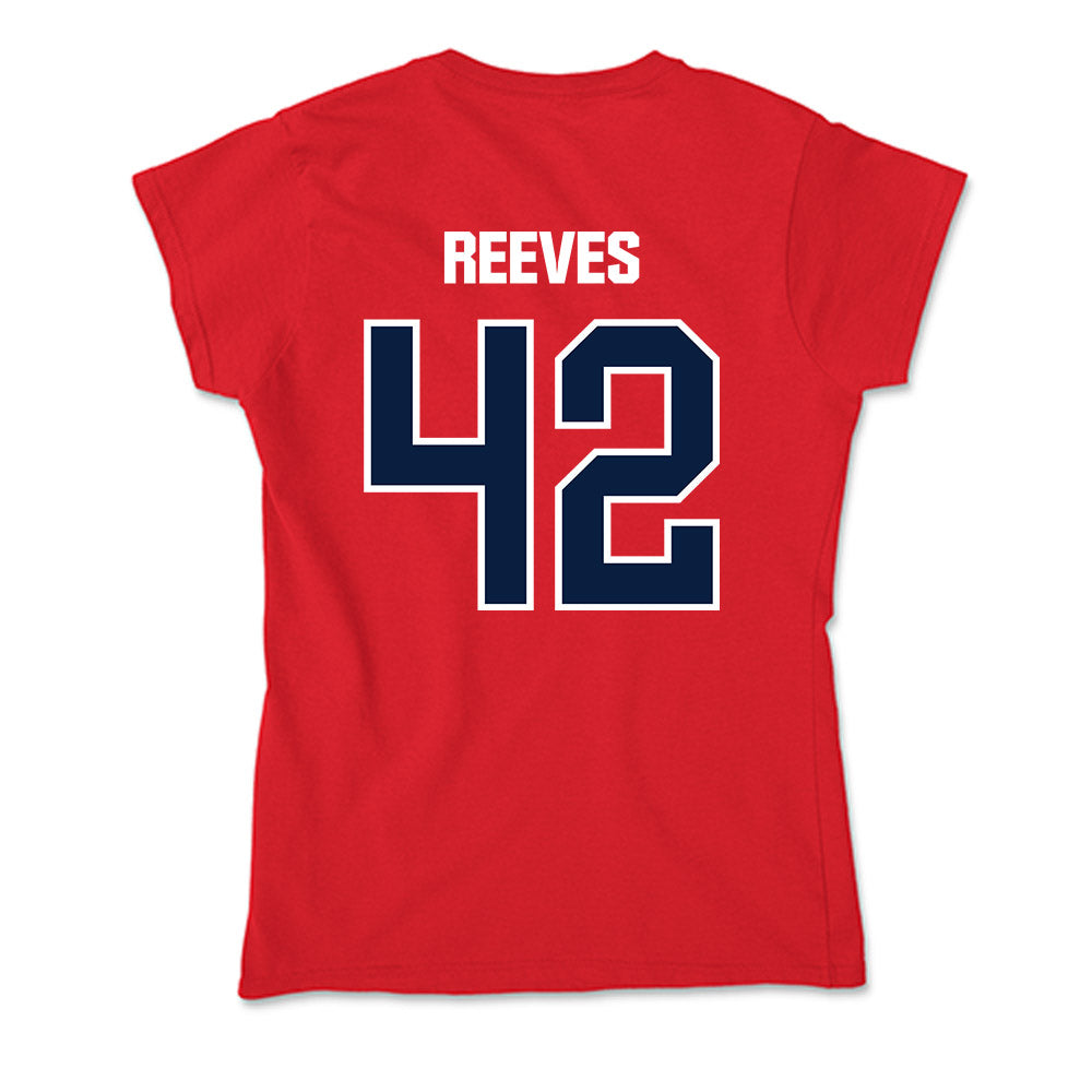 Liberty - NCAA Football : Chase Reeves - Soft Style Women’s T-Shirt-1