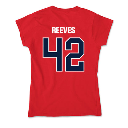 Liberty - NCAA Football : Chase Reeves - Soft Style Women’s T-Shirt-1