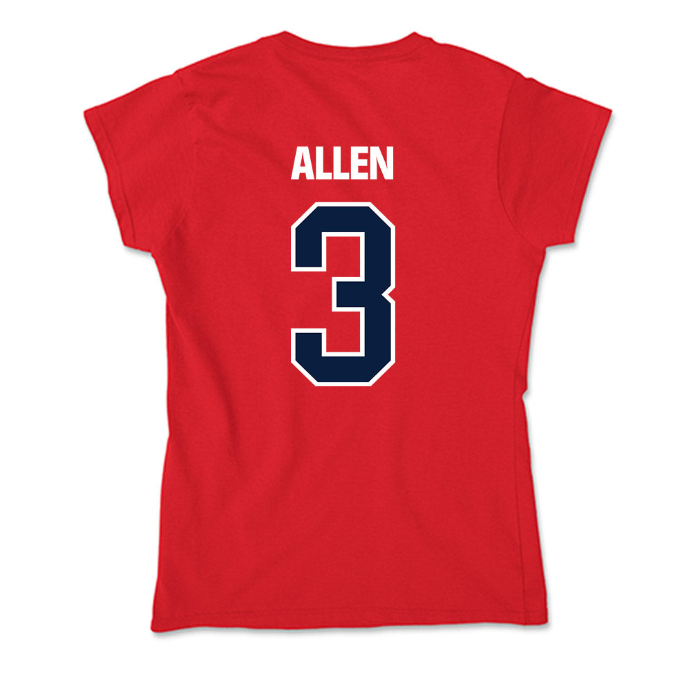 Liberty - NCAA Softball : Danner Allen - Soft Style Women’s T-Shirt-1