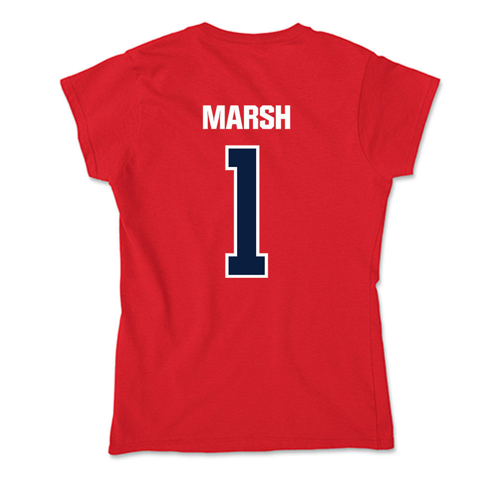 Liberty - NCAA Baseball : Tanner Marsh - Soft Style Women’s T-Shirt-1