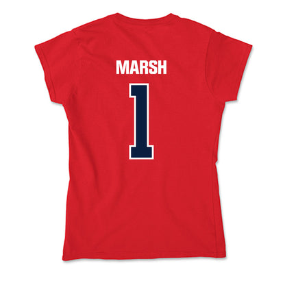 Liberty - NCAA Baseball : Tanner Marsh - Soft Style Women’s T-Shirt-1