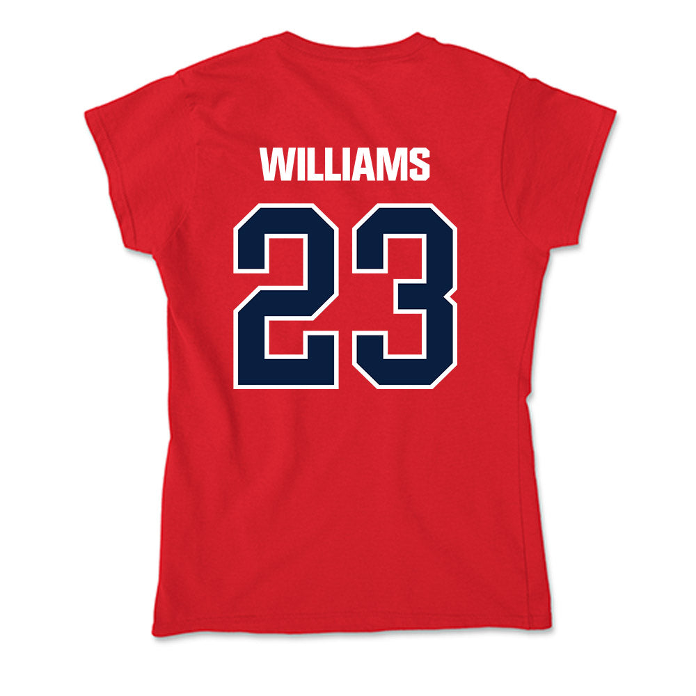 Liberty - NCAA Baseball : Kaleb Williams - Soft Style Women’s T-Shirt-1