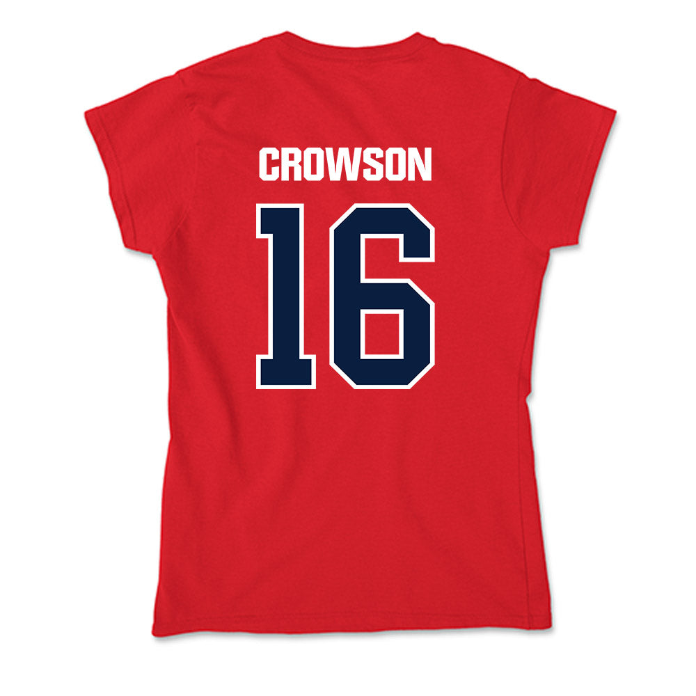 Liberty - NCAA Women's Volleyball : Charli Crowson - Soft Style Women’s T-Shirt-1