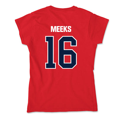 Liberty - NCAA Softball : Hallie Meeks - Soft Style Women’s T-Shirt-1