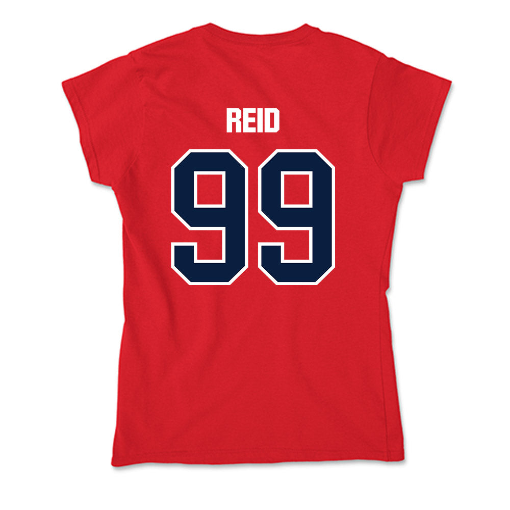 Liberty - NCAA Football : Xavier Reid - Soft Style Women’s T-Shirt-1