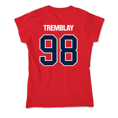 Liberty - NCAA Football : Austin Tremblay - Soft Style Women’s T-Shirt-1