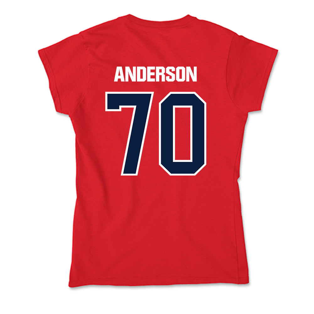 Liberty - NCAA Football : Austin Anderson - Soft Style Women’s T-Shirt-1