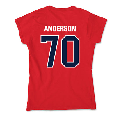 Liberty - NCAA Football : Austin Anderson - Soft Style Women’s T-Shirt-1