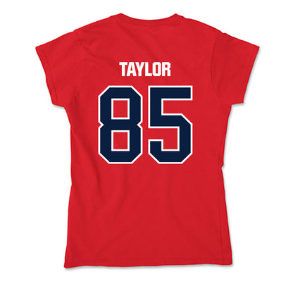 Liberty - NCAA Football : Kam Taylor - Soft Style Women’s T-Shirt-1