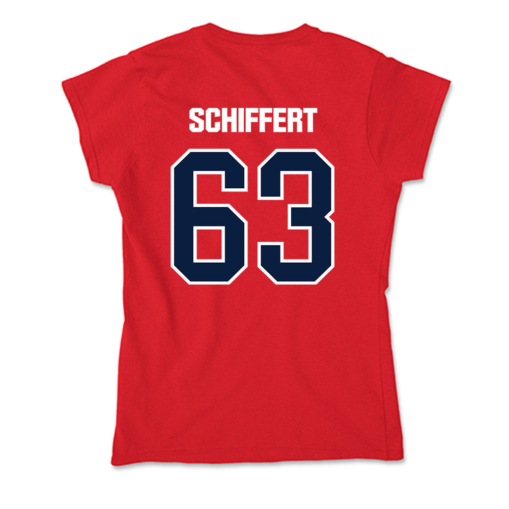 Liberty - NCAA Football : Daniel Schiffert - Soft Style Women’s T-Shirt-1