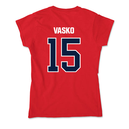 Liberty - NCAA Football : Ethan Vasko - Soft Style Women’s T-Shirt-1