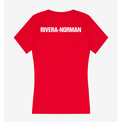 Liberty - NCAA Women's Track & Field : Alivia Rivera-Norman - Women's V-Neck T-Shirt-1