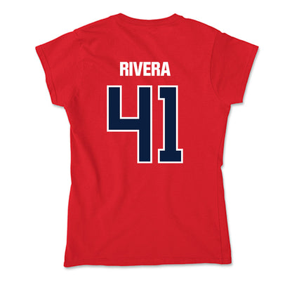 Liberty - NCAA Football : Greg Rivera - Soft Style Women’s T-Shirt-1