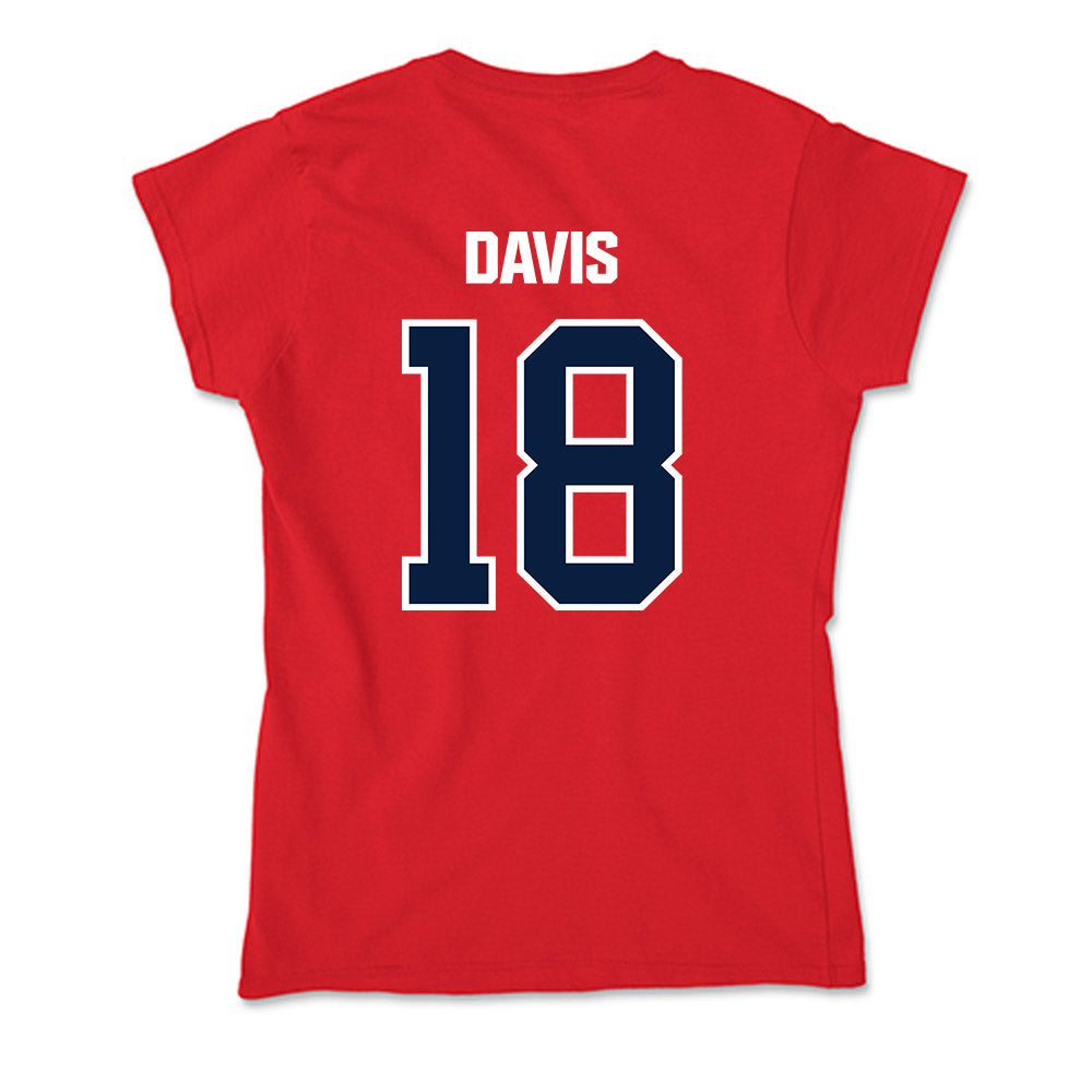 Liberty - NCAA Football : Jachin Davis - Soft Style Women’s T-Shirt-1