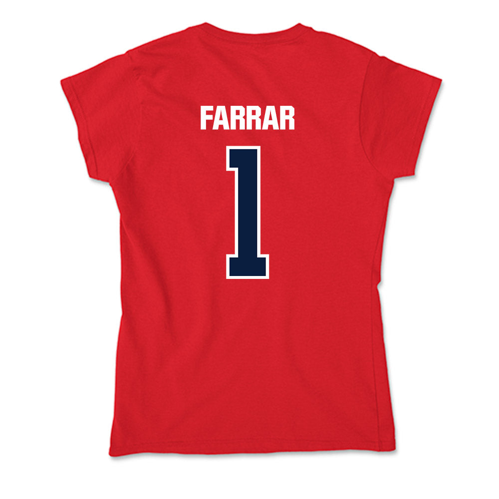 Liberty - NCAA Football : Derrell Farrar - Soft Style Women’s T-Shirt-1