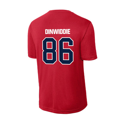 Liberty - NCAA Football : Nathan Dinwiddie - Activewear T-Shirt-1