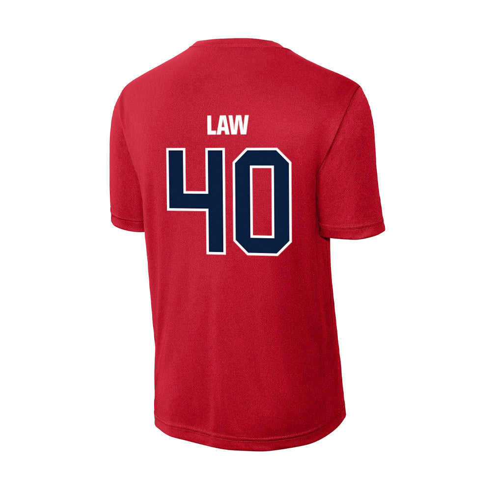 Liberty - NCAA Football : Christopher Law - Activewear T-Shirt-1