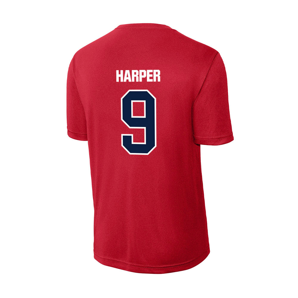 Liberty - NCAA Men's Basketball : JJ Harper - Activewear T-Shirt-1