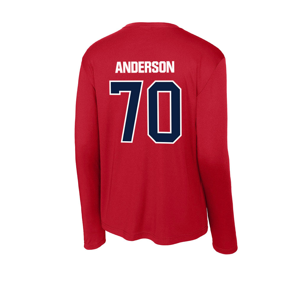 Liberty - NCAA Football : Austin Anderson - Activewear Long Sleeve T-Shirt-1